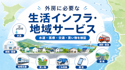 外房で今後も暮らし続けるために必要な生活インフラ・地域サービスとは~人口減少下で維持すべき機能を現実的に検証する