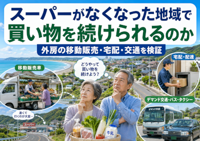 スーパーがなくなった地域で本当に買い物を続けられるのか~外房の移動販売宅配交通を生活者の立場から検証する