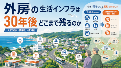 外房の生活インフラは30年後どこまで残るのか