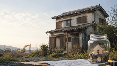 空き家を売る政策より壊すための積立制度の方が必要ではないか