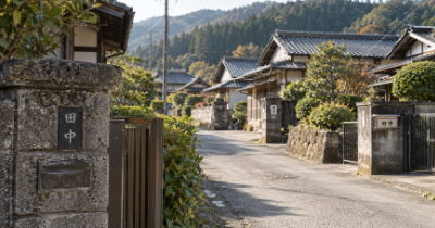 なぜ田舎には同じ名字の家が集中している地区があるのか