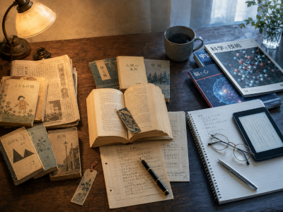 課題図書から文学へ～昭和・平成・令和を生きた私の読書遍歴