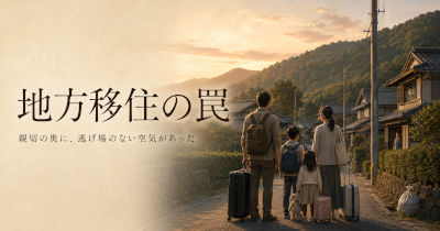 「地方移住の罠」作品紹介～悪意のない共同体が家族を追い詰めるまで