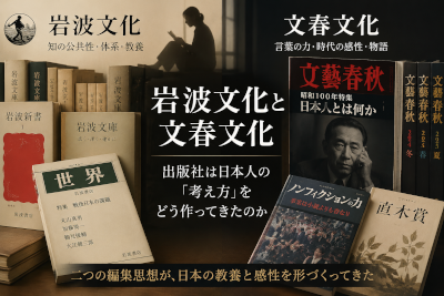 岩波文化と文春文化～出版社は日本人の「考え方」をどう作ってきたのか