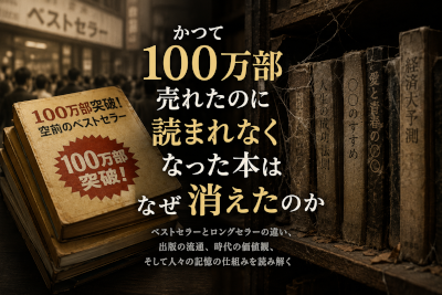 かつて100万部売れたのに読まれなくなった本はなぜ消えたのか