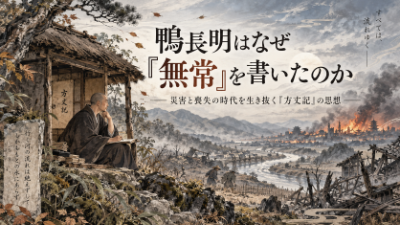 鴨長明はなぜ無常を書いたのか~災害と喪失の時代を生き抜く方丈記の思想