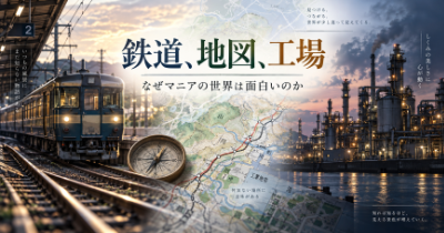 鉄道、地図、工場~なぜマニアの世界は面白いのか