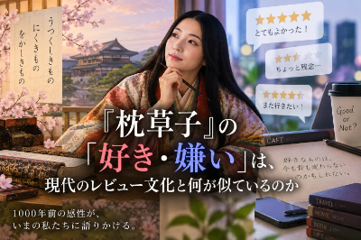 枕草子の好き、嫌いは現代のレビュー文化と何が似ているのか