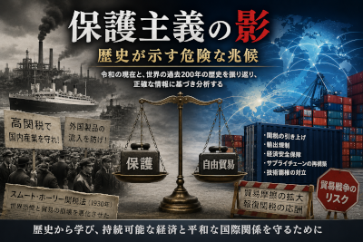 保護主義の影~歴史が示す危険な兆候