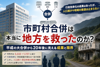 市町村合併は本当に地方を救ったのか