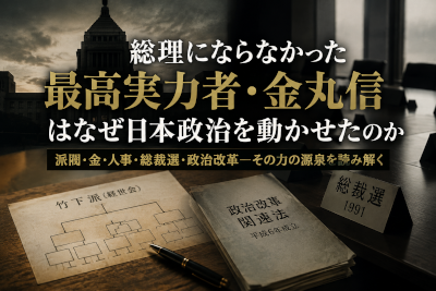 総理にならなかった最高実力者～金丸信はなぜ日本政治を動かせたのか