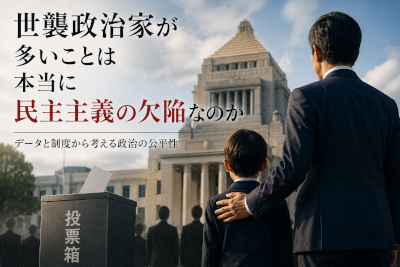 世襲政治家が多いことは本当に民主主義の欠陥なのか