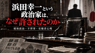 浜田幸一という政治家は、なぜ許されたのか
