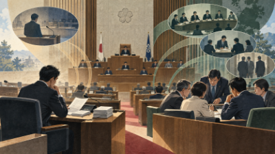 地方議会で会派に入ると、議員1人で活動する場合と何が変わるのか~人数だけでは見えない議会内の力関係
